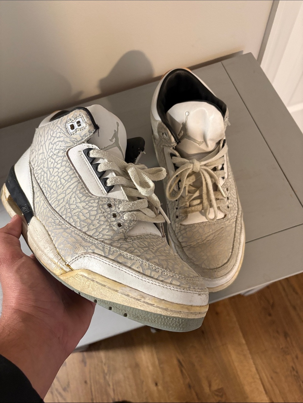 Air Jordan 3 Retro Men’s flip 3s worn no box size 11
